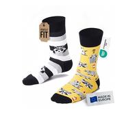 Many Mornings Raccoon Calzini Non abbinati, Racoon Bandit, 43-46 Unisex-Adulto