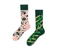 Many Mornings Sweet Panda Calzini Non abbinati, Multi-Color, 43-46 Unisex-Adulto