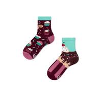 Many Mornings The Cupcake Kids Calzini Non abbinati, Multi-Color, 31-34 Ragazzi Unisex