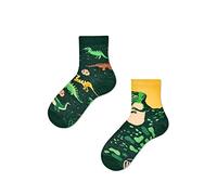 Many Mornings The Dinosaurs Calzino non corrispondente Unisex - Bambini e ragazzi (Pacco da 2)
