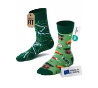 Many Mornings The Map Calzini Non abbinati, 43-46 (Pacco da 2) Unisex-Adulto