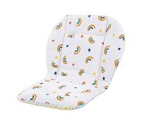 Manyao - Cuscino riduttore per seggiolone, per passeggino, universale, in cotone, cuscino per sedia, cuscino di sostegno confortevole (arco in cielo)