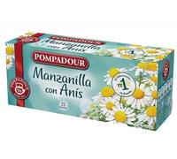 Manzanilla con Anis, Infuso alla Camomilla con Anice, 25 Bustine da 1,5 g, Confezione da 3, Senza Caffeina