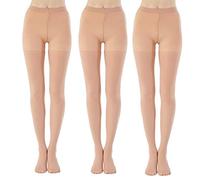 Manzi, 1-3 paia di collant da donna per balletto e danza, modello basic convertibile, 40 denari, XL
