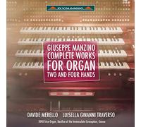 Manzino Giuseppe - Opere Per Organo (2 E 4 Mani, Integrale)