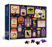 Manzlep Halloween Treats - Puzzle da 500 pezzi per adulti