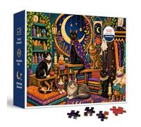 Manzlep Witchy Cat Boutique - Puzzle da 500 pezzi, per adulti