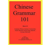 Mao Houzi Da Chinese Grammar 101 (Tascabile)