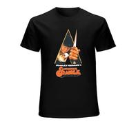 Maodisen Clockwork Orange Poster Officiële Short Sleeve T-Shirt Black XXL
