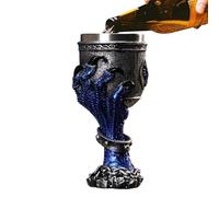 Maodom Bicchiere da birra in stile retrò, con artiglio di drago gotico, stile vintage, ergonomico, per bevande, vino, cocktail, whisky, succo