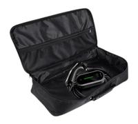 Maodom Borsa organizer per cavi di ponticello, custodia per trasporto dei cavi, borsa per organizzare cavi, tubi, caricabatterie per auto elettriche, Nero, Refer to, Unisex