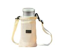 Maodom Borsa portabottiglie | Borsa porta bottiglia d'acqua | Leggera e regolabile alla moda custodia elegante per escursionismo, viaggi, campeggio, corsa e passeggiate, Color crema, Refer to