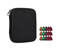 Maodom Custodia per plettro per Chitarra, Organizer per Plettri, con Plettri compatibili