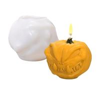Maodom in resina di Halloween, stampo in silicone per gesso - Stampo spettrale per artigianato a rilascio facile per resina epossidica aromaterapia decorazione di Halloween sapone