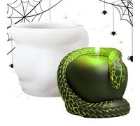 Maodom per Halloween - Stampo in silicone ornamentale | Stampo spettrale per artigianato a rilascio facile per resina epossidica aromaterapia decorazione di Halloween sapone progetti