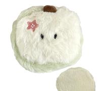 Maodom Portamonete per monete, portamonete da donna | Borsa portachiavi piccola frutta,Portamonete in peluche con frutta carina, custodia per auricolari con portafoglio portatile con cerniera per