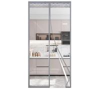 MAODUZI Tenda per porta isolante termico 100x210CM, Totalmente Magnetica Zanzariera Magnetica Facile Installazione, per Camera da Letto Moderne.- D