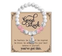 MAOFAED Braccialetto con perline curative a forma di barca a vela, per uomini e donne, regalo di buona fortuna, regalo per gli amanti dell'oceano, regalo per marinai (luckboat)