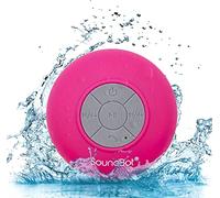 Maokener SoundBot SB510 HD - Altoparlante da doccia Bluetooth resistente all'acqua, vivavoce portatile con microfono integrato, 6 ore di riproduzione, pulsanti di controllo e ventosa dedicata per