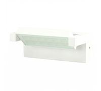 maolo Applique LED da Esterno Orientabile 350° 21W IP65 - 1800 Lumen, CCT 3000K 4000K 6500K, Driver Eaglerise, Lampada da Parete per Facciate, Ingressi e Terrazze (BIanco)