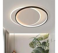 maolo Luce Plafoniera LED 36W Illuminazione Moderna da Soffitto con Selezione CCT3 Design Elegante con Cerchi 2880LM (Cerchio)
