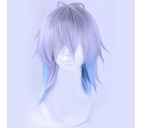MAOMA Parrucca Cosplay Anime Amnesia IKKI Parrucca,Gradient Short Parrucca Cosplay,con Rete per Parrucca Gratuita,per Festa Carnevale Halloween Cosplay Parrucca
