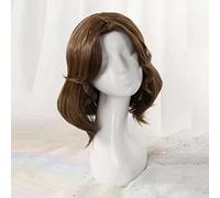 MAOMA Parrucca Cosplay Anime Identity V Bloody Queen Mary Parrucca,Short Curly Parrucca Cosplay,con Rete per Parrucca Gratuita,per Festa Carnevale Halloween Cosplay Parrucca(Color:Style 1)