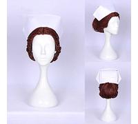 MAOMA Parrucca Cosplay Anime Identity V Doctor Emily Dyer Parrucca,Braided Parrucca Cosplay,con Rete per Parrucca Gratuita,per Festa Carnevale Halloween Cosplay Parrucca(No Hat)(Color:Style 1)