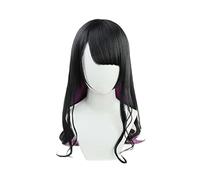 MAOMA Parrucca Cosplay Anime Koinoya Mai Parrucca,Black Purple Gradient Long Parrucca Cosplay,con Rete per Parrucca Gratuita,per Festa Carnevale Halloween Cosplay Parrucca