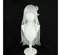 MAOMA Parrucca Cosplay Anime VTuber Murasaki Shion Parrucca,Long Straight Parrucca Cosplay,con Rete per Parrucca Gratuita,per Festa Carnevale Halloween Cosplay Parrucca