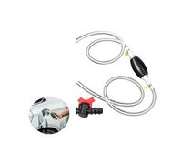 MaoNativey Pompa a sifone Manuale Tubo Flessibile da 1,5 m (5 Piedi) - Multiuso Benzina/Diesel/Acqua, Trasferimento di Carburante per Auto, Acquario e Emergenza