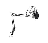 MAONO AU-A03 XLR microfono a condensatore cardioide con kit braccio braccio pop filtro, nero
