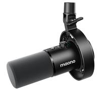 MAONO Microfono PD300X per podcast - Microfono da streaming con audio Hi-Fi 192 kHz/24 Bit, riduzione del rumore, software Link, connessione USB/XLR, Per podcast e registrazioni vocali