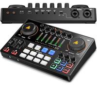 MAONO Pacchetto di apparecchiature podcast: mixer di interfaccia audio con due ingressi XLR per lo streaming di podcast MaonoCaster E2 Gen2