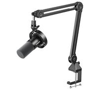 MAONO Podcast microfono XLR/USB, microfono dinamico PC con braccio microfono e pulsante Mute, microfono vocale per streaming, studio, gioco e registrazione, PD300XS