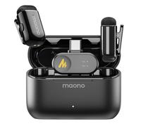 MAONO Wave T1 Mini Microfono Lavalier Wireless per iPhone 17 16 15, Android, Tab