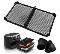 MAOOY Paraspruzzi per Friggitrice Ad Aria, Accessori Friggitrice ad Aria per Ninja 10.4l AF500EU,Riutilizzabile Splatter Guard,Impedisce Gli Schizzi di Grasso, Accessori per Friggitrice ad Aria