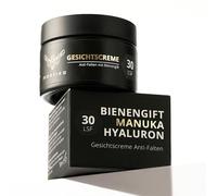 maorika - Crema viso con veleno d'api, acido ialuronico e manuka, anti-invecchiamento con SPF 30, cura della pelle antirughe per una pelle tonica