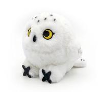 MAOWO Planet Ciondolo Interattivo con Suono e Occhi Fosforescenti, Civetta delle Nevi da 7cm, Accessorio Portachiavi in Peluche per Zaini e Chiavi