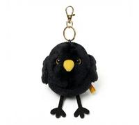 MAOWO Planet Portachiavi a Forma di Merlo con Suono, Ciondolo Interattivo per Borsa con Cinguettio e Chiusura Dorata per Zaini e Chiavi, 14 cm