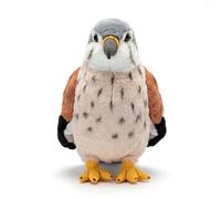 MAOWO Planet Uccello da Preda Autoportante Peluche di Falco Gheppio con Piedi Modellabili, 25 cm