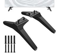 Maozhren Gambe di ricambio per supporto TV, in ABS nero, montaggio a pavimento, compatibile con i modelli LG TV da 49/50/55 pollici