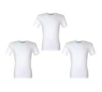 3 T-shirt maglie uomo Garbo manica corta a girocollo in fresco cotone art MM3