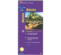 Map of Benin