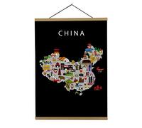 Map of China - Poster B2, 50 x 70 cm