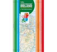 Map of Ireland Handy: Ideal for route planning