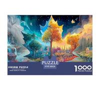 Map of Seasons Puzzle Raffinato Da 1000 Pezzi Con Illustrazioni Artistiche Di Alto Livello - Il Regalo Di Festa Perfetto Per Adulti E Bambini Di Tutte Le Età 38x26cm/1000pcs