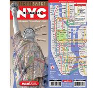 MAP-STREETSMART NYC DOWNTOWN M