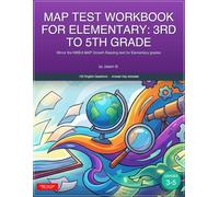 MAP test workbook for Elementary: 3rd to 5th grade: Mirror the NWEA MAP Growth Reading test for Elementary grades