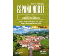 Mapa de carreteras de España Norte 1:340.000